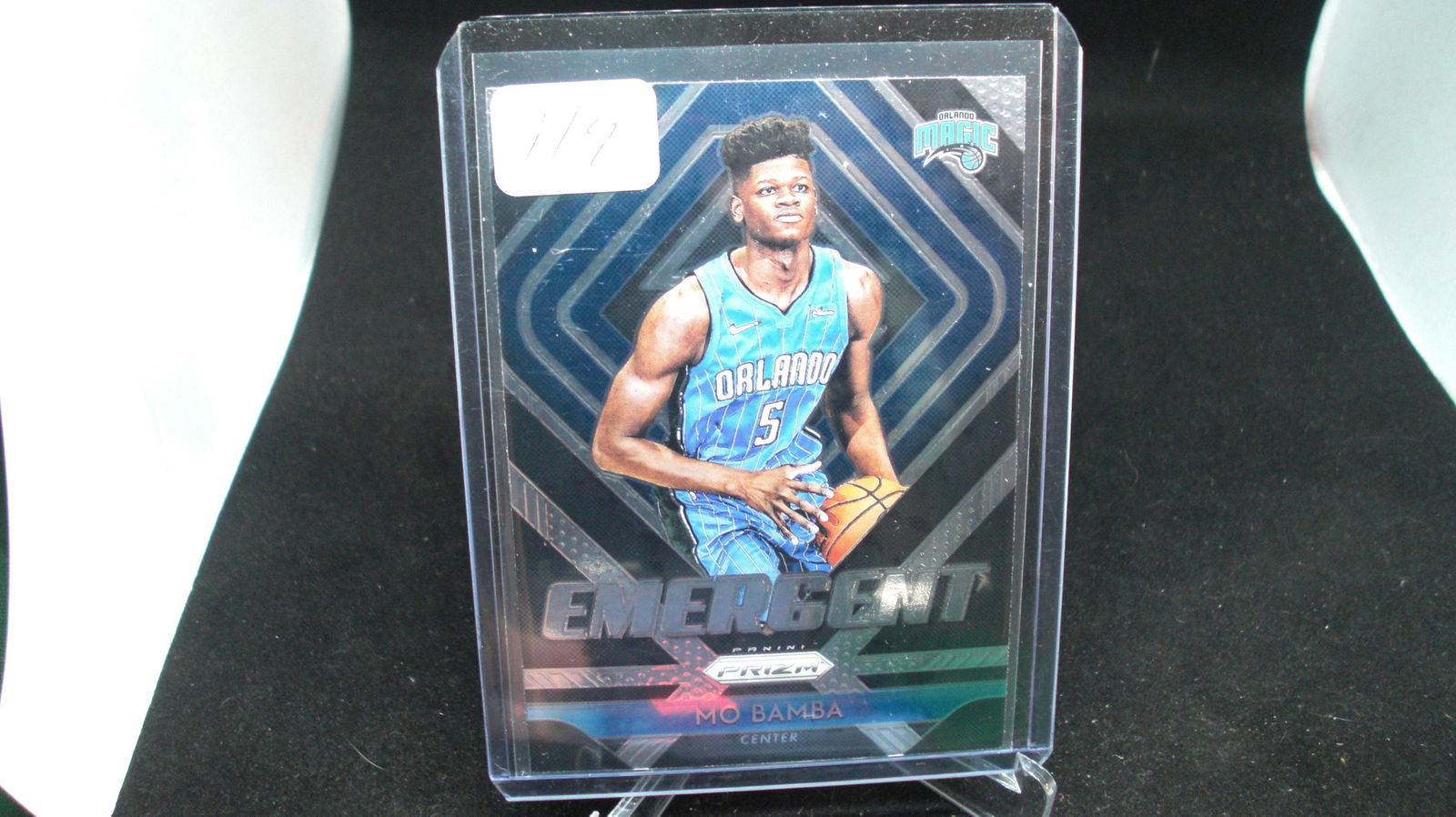 Mo bamba emergent rookie card (1 of 1)