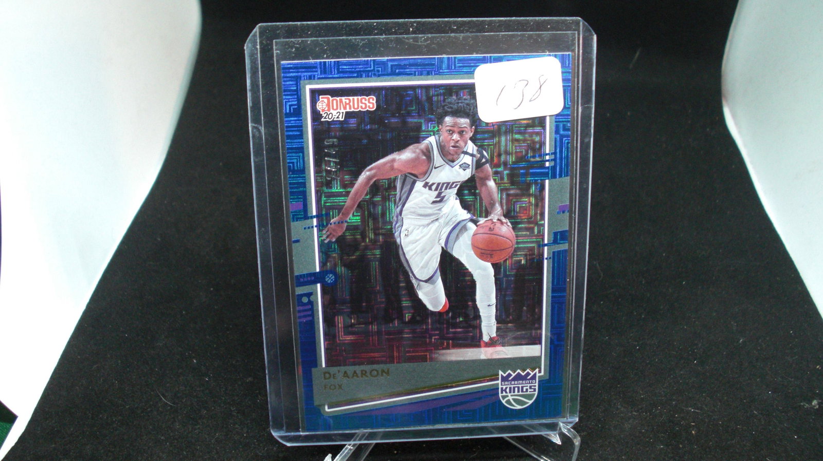 D Aaron fox blue mojo prison 24 of 49: in top loader