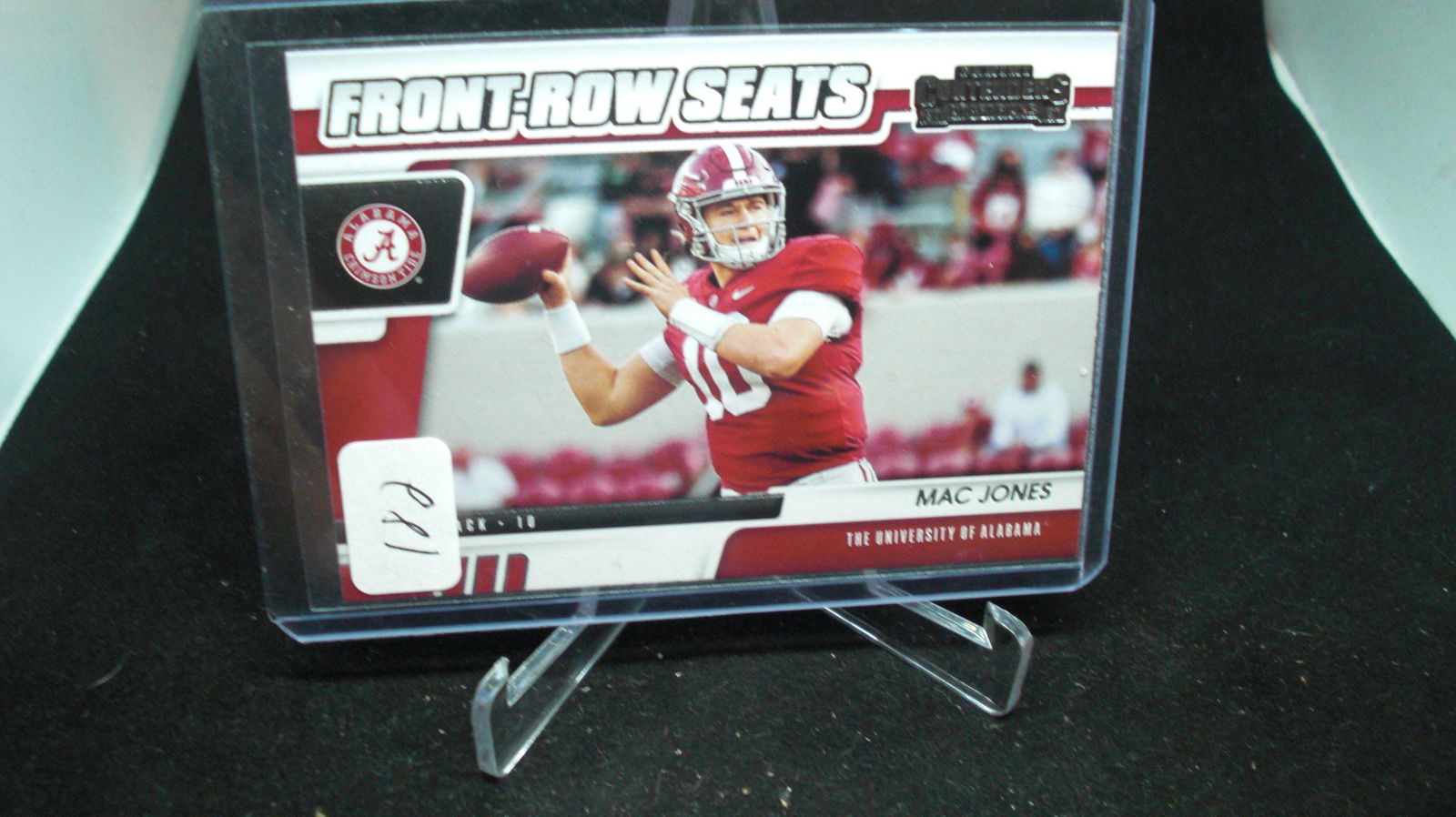 Mac Jones rookie card (1 of 1)