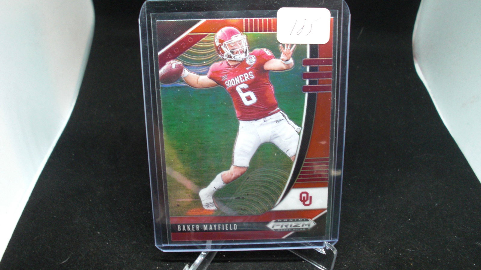 Baker Mayfield orange prison: in top loader