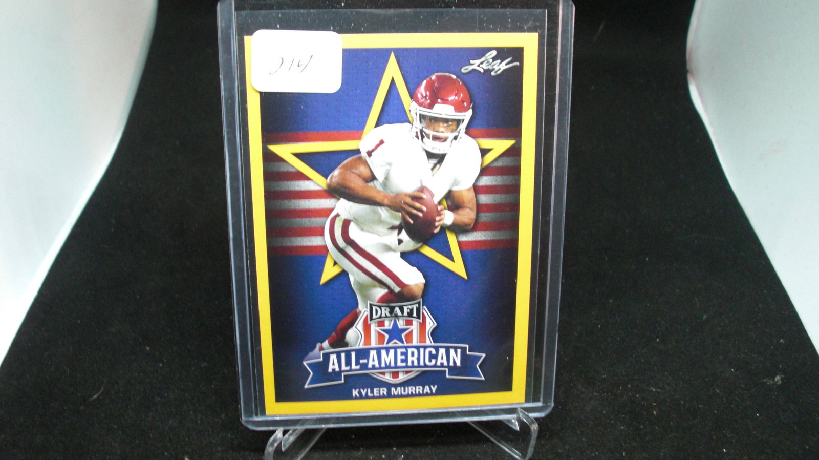 Kyler Murray all-american rookie card: in top loader