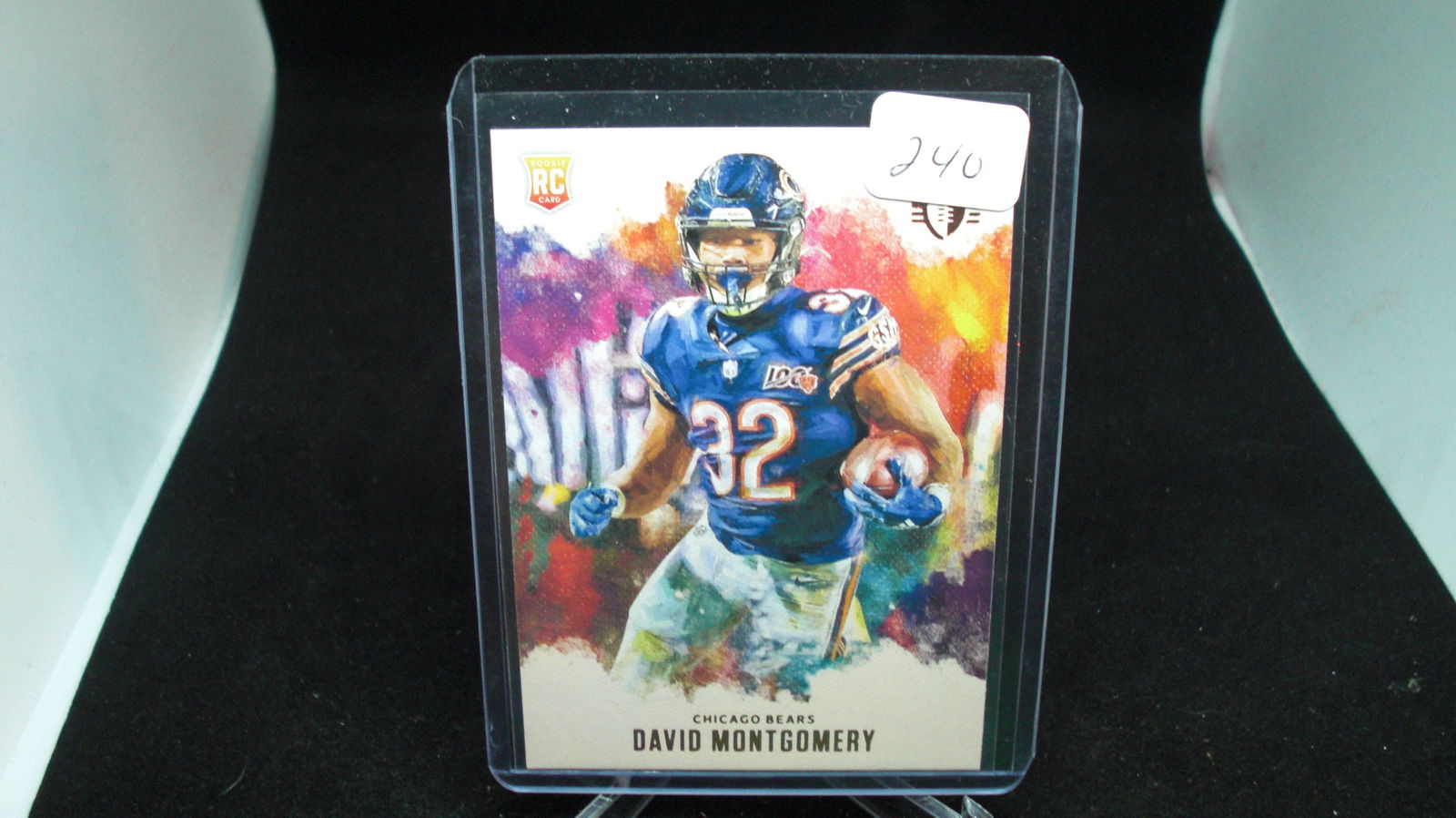 David Montgomery rookie card (1 of 1)