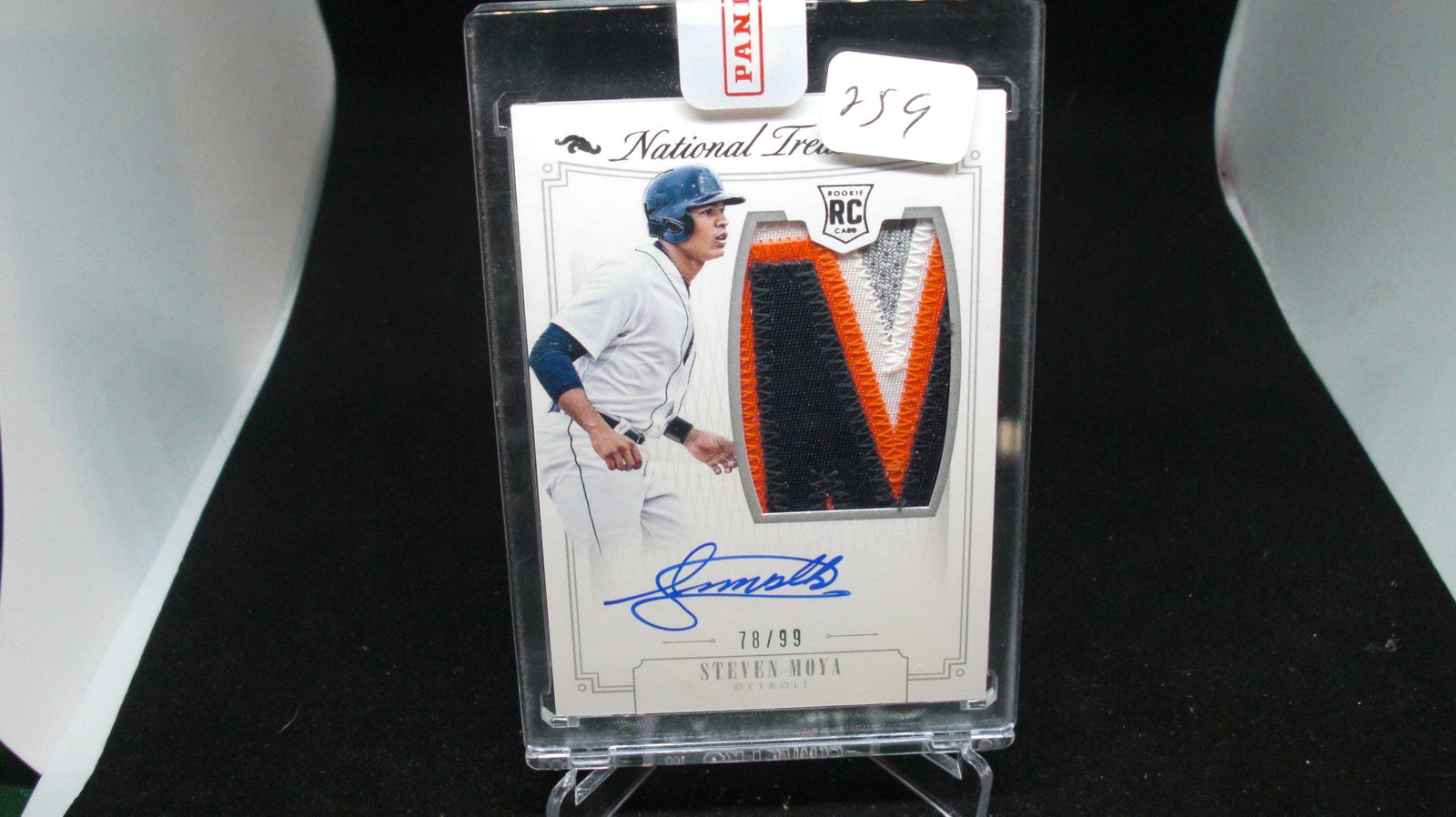 Steven Moyer natl treasures rookie patch auto 78/99 (1 of 1)