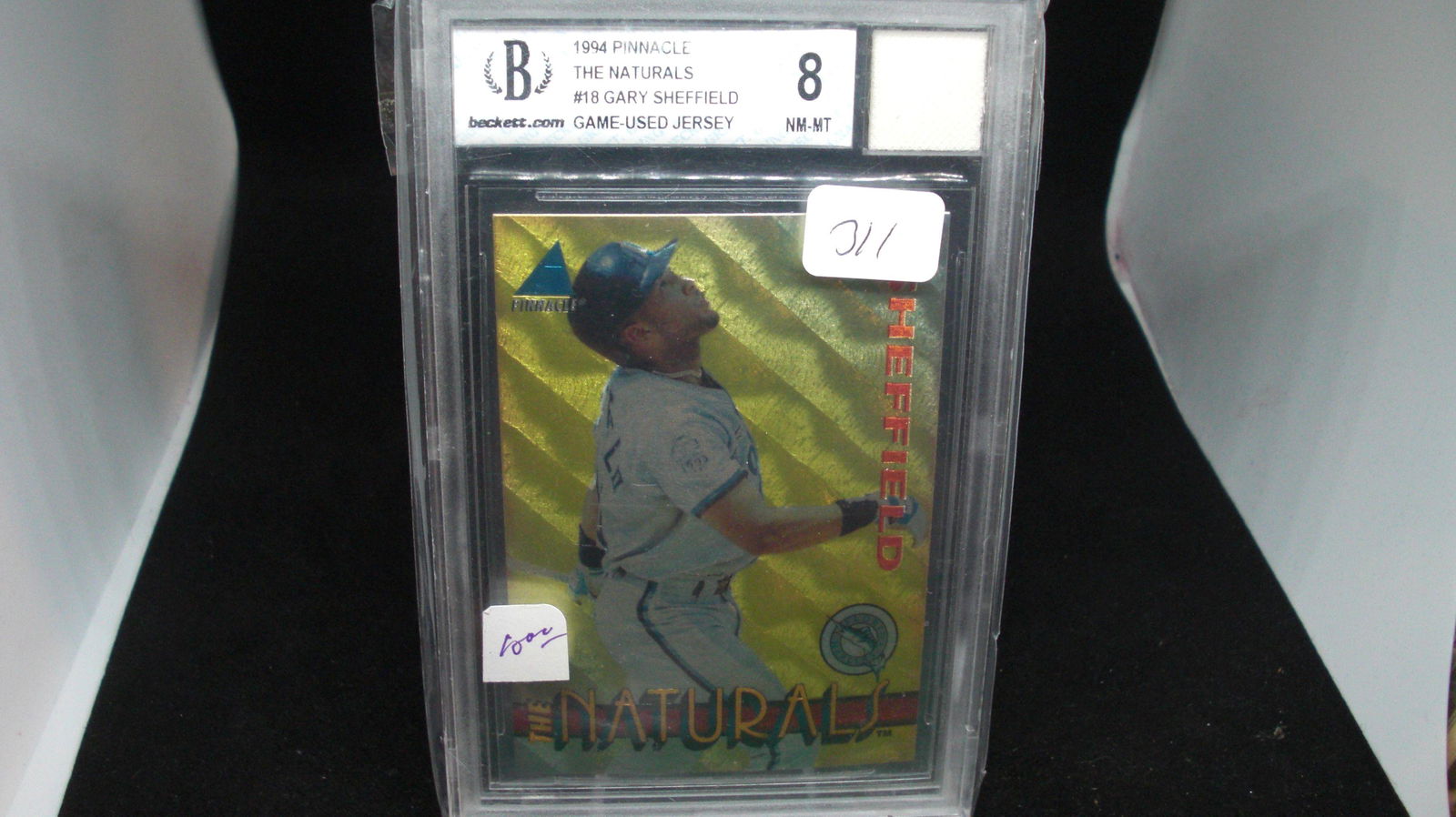 Beckett graded Gary Sheffield the naturals jersey mint (1 of 1)