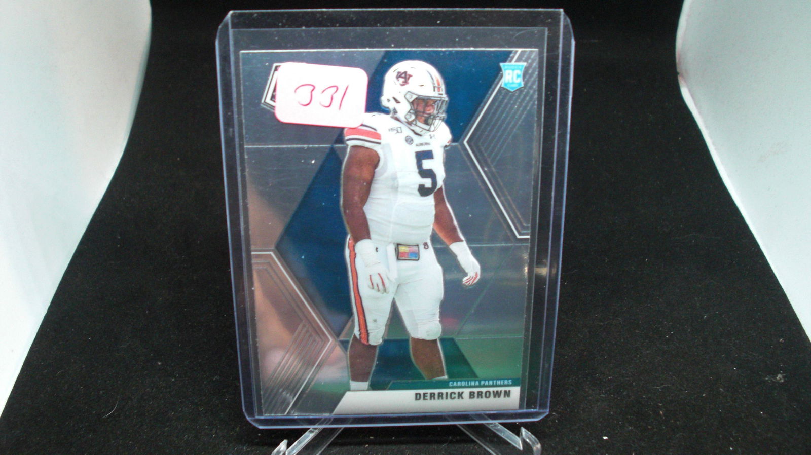 DERRICK BROWN ROOKIE CARD (1 of 1)