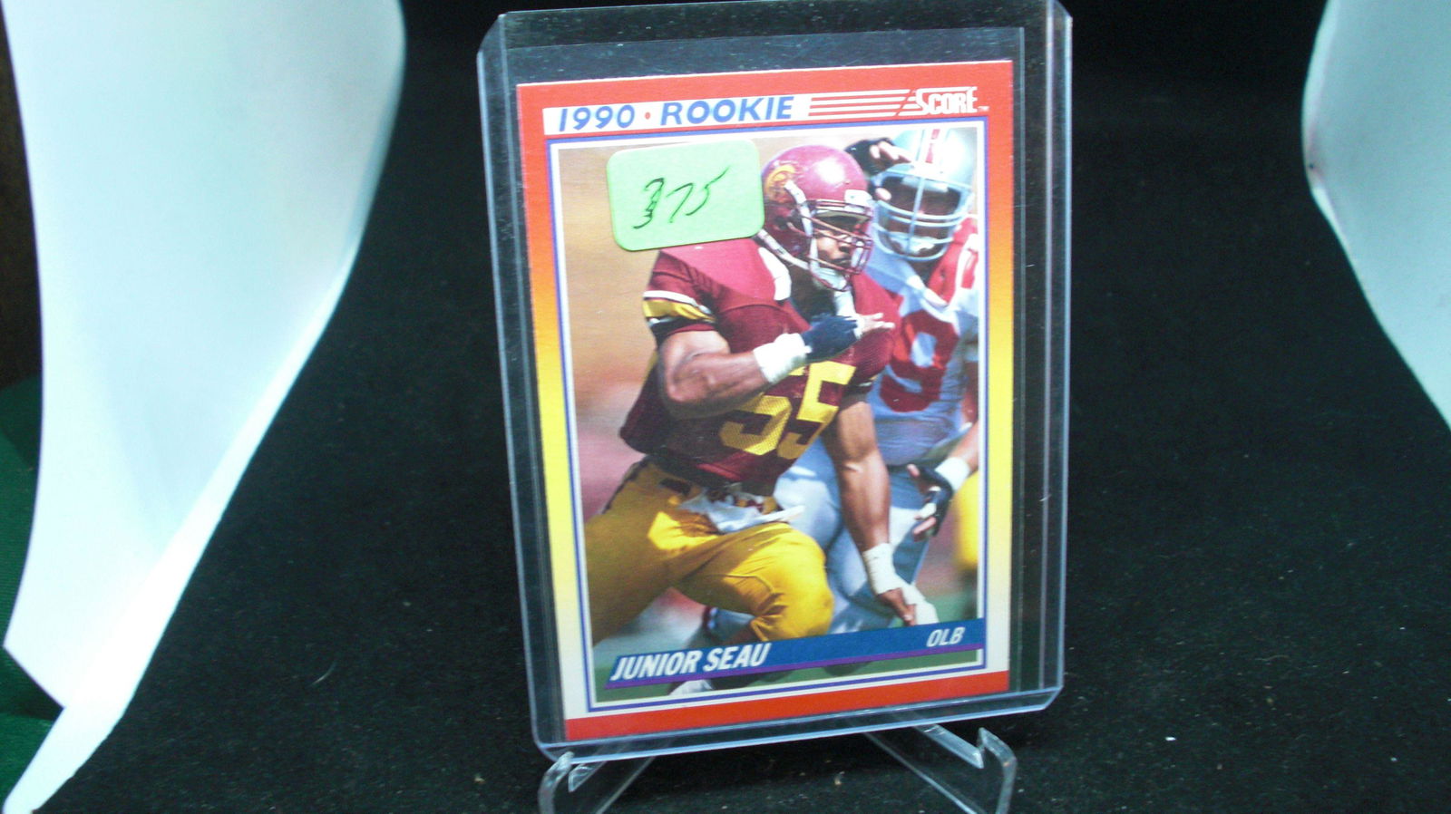 JUNIOR SEAU ROOKIE CARD (1 of 1)