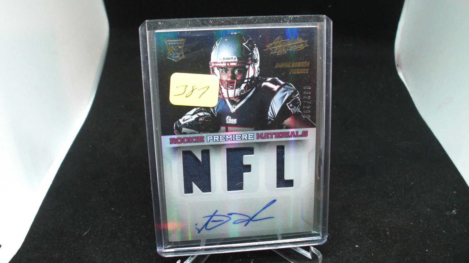 Aaron Dobson rookie jersey auto (1 of 1)