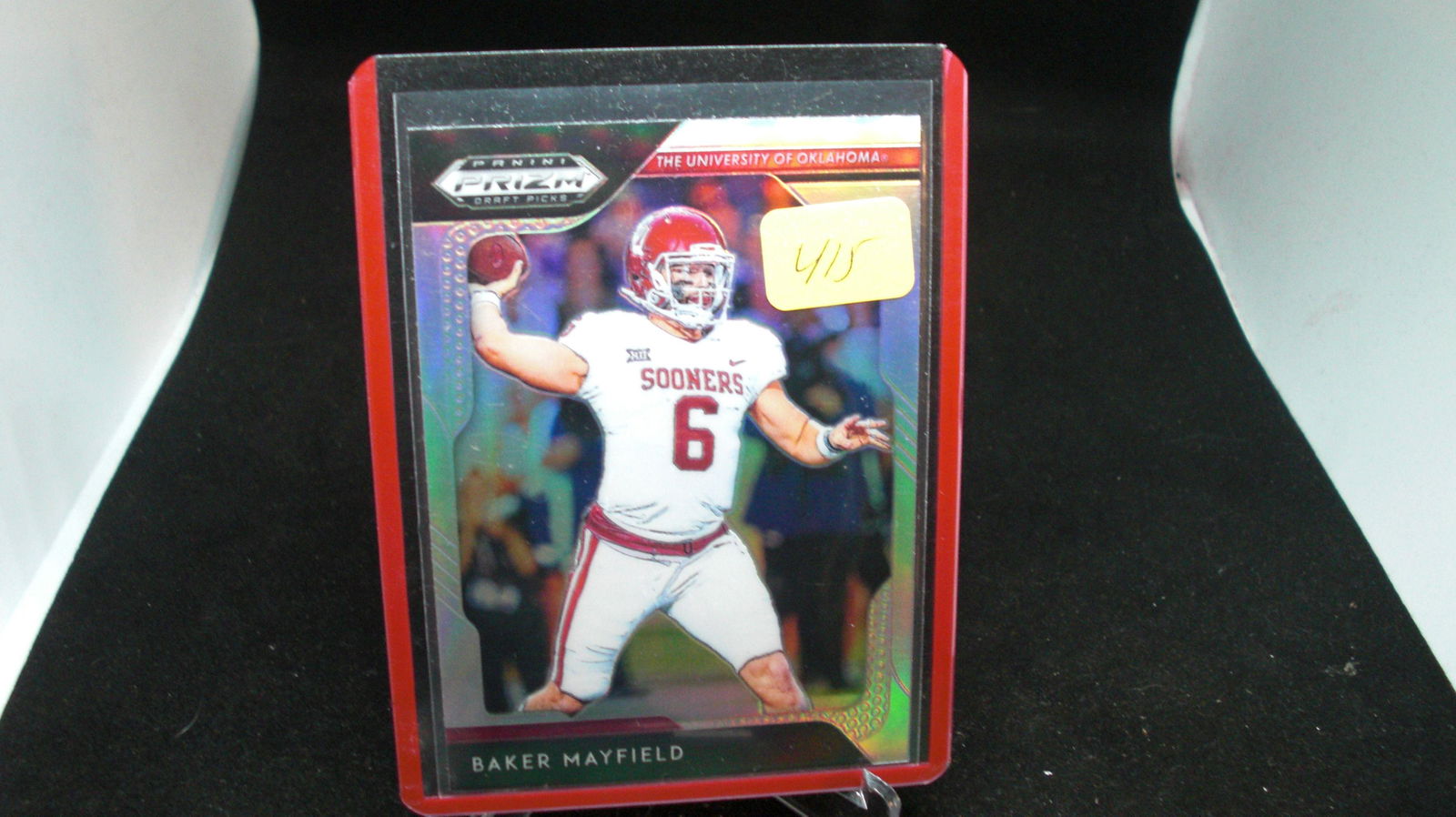 BAKER MAYFIELD SILVER PRIZM DRAFT (1 of 1)