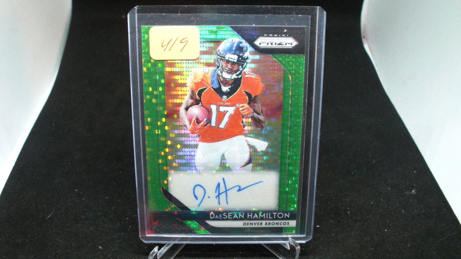 DAE SEAN HAMILTON GREEN PULSAR ROOKIE AUTO (1 of 1)