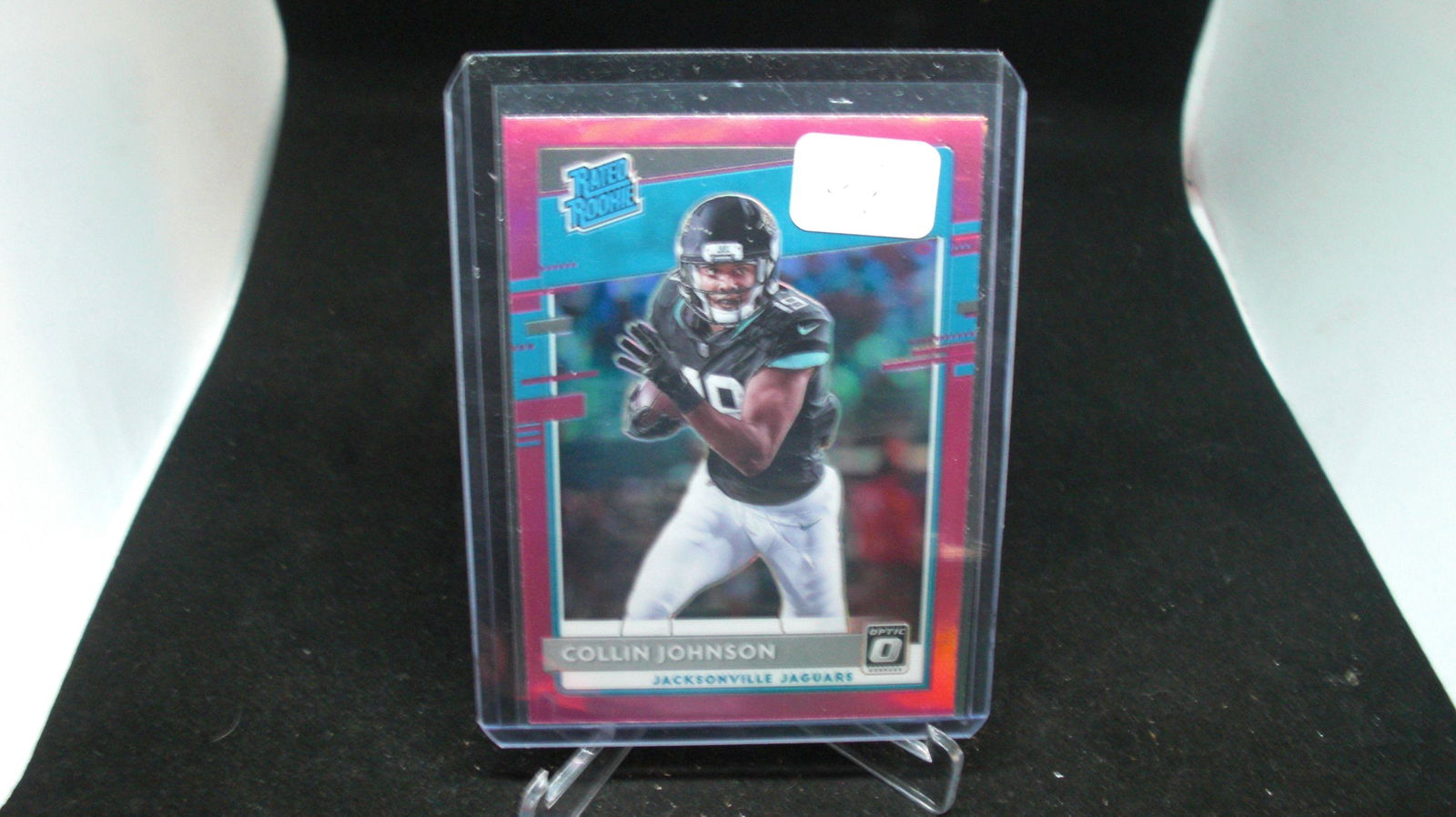 Collin Johnson pink holo rated rookie (1 of 1)