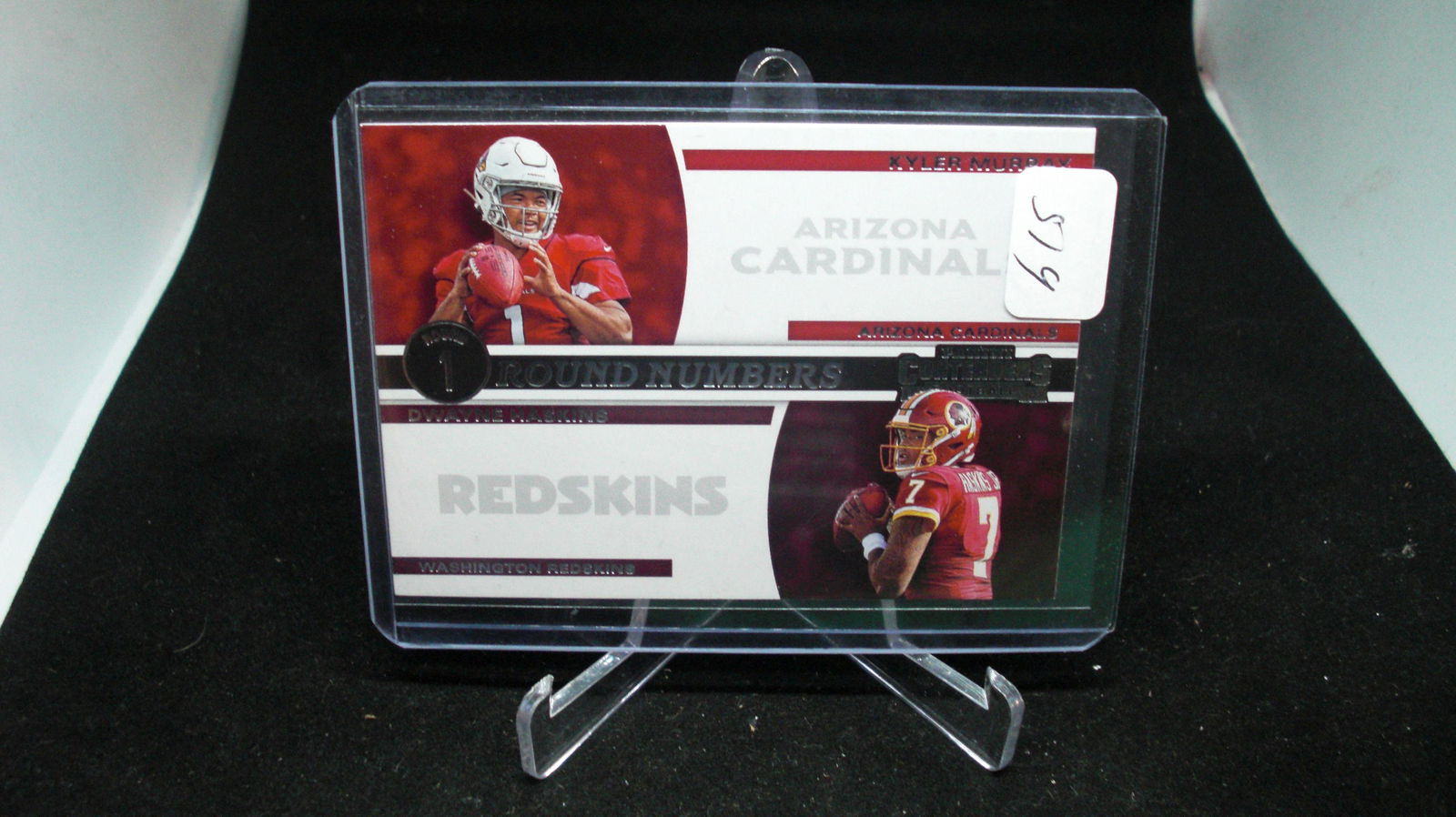 Dwayne haskins and kyler Murray rookie card (1 of 1)