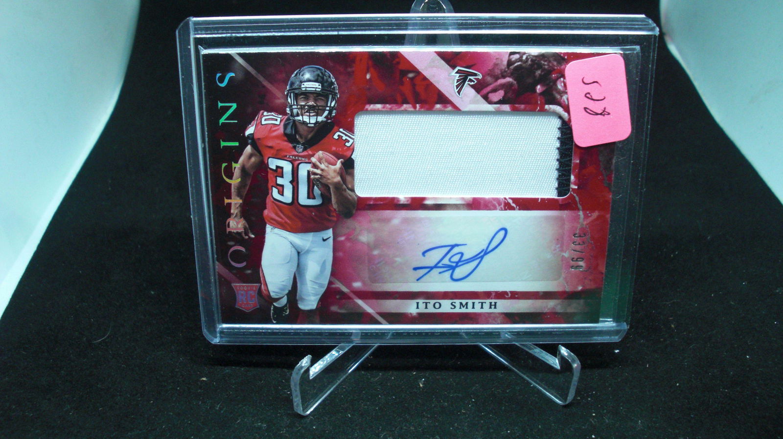 Ito Smith rookie patch auto 33 is 33 of 99 (1 of 1)