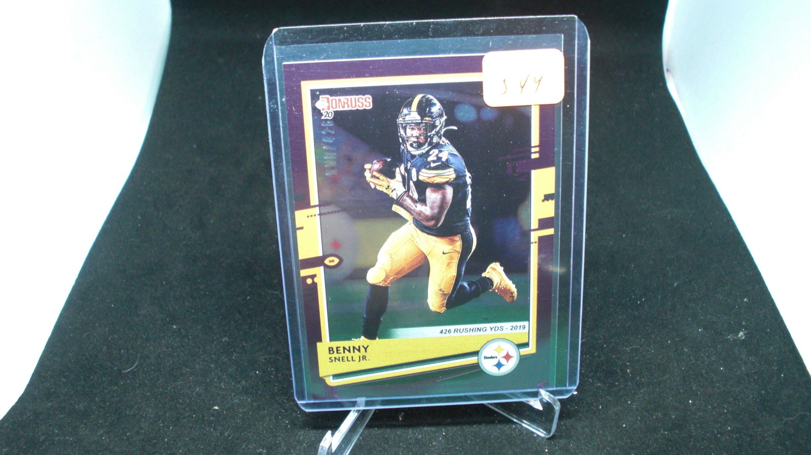 Benny snow purple foil 8 of 426: in top loader