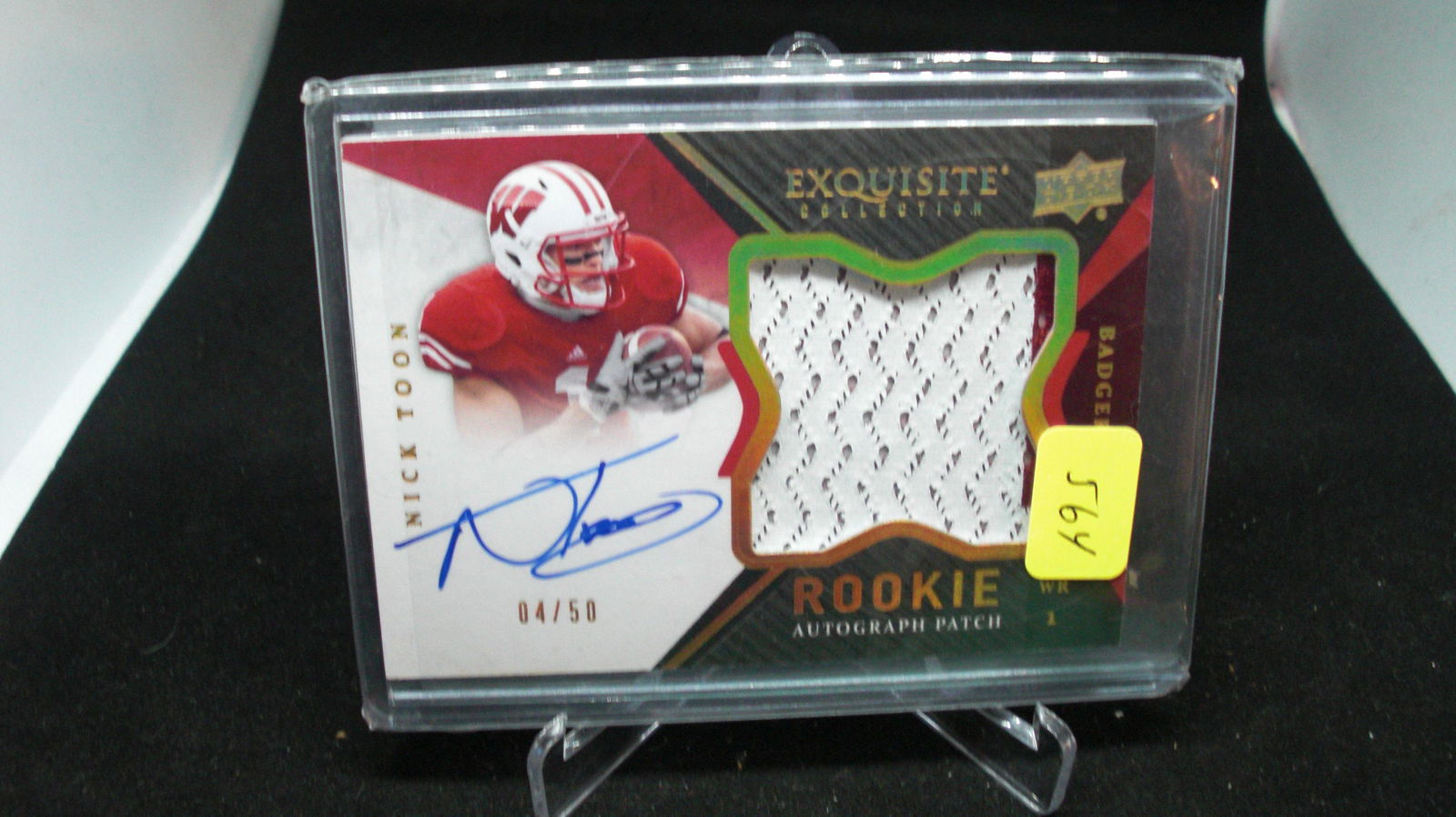 Nick Toon rookie patch auto 4 of 50 (1 of 1)