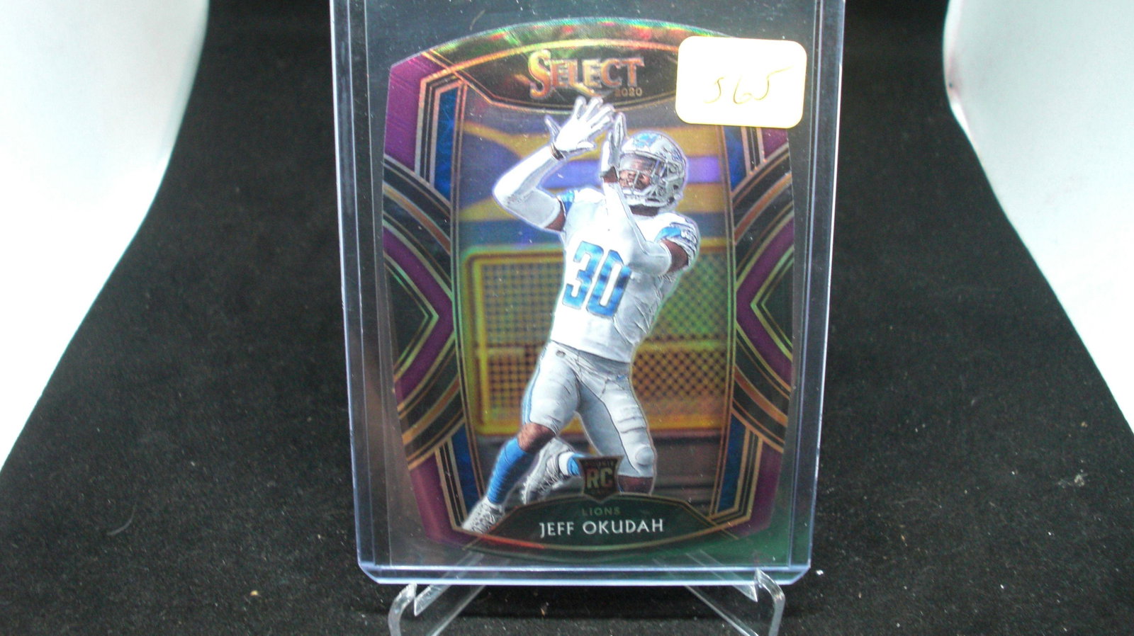 Jeff okuda rookie card: in top loader