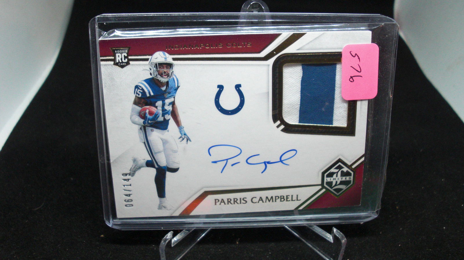 Paris Campbell rookie patch auto 64 of 149 (1 of 1)
