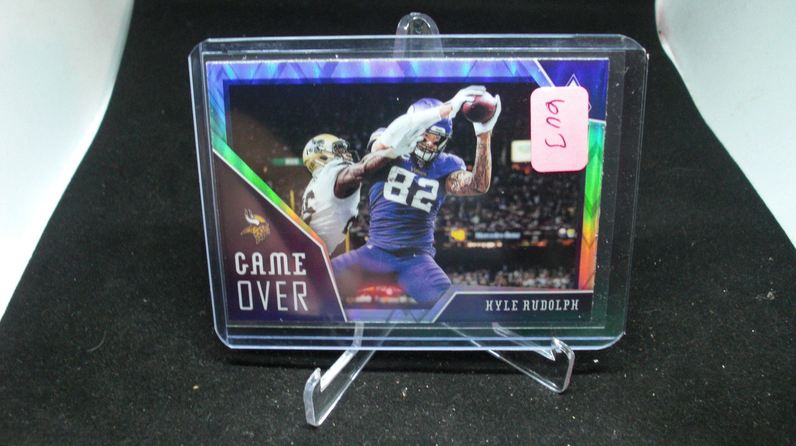 Kyle Rudolph game over insert card (1 of 1)
