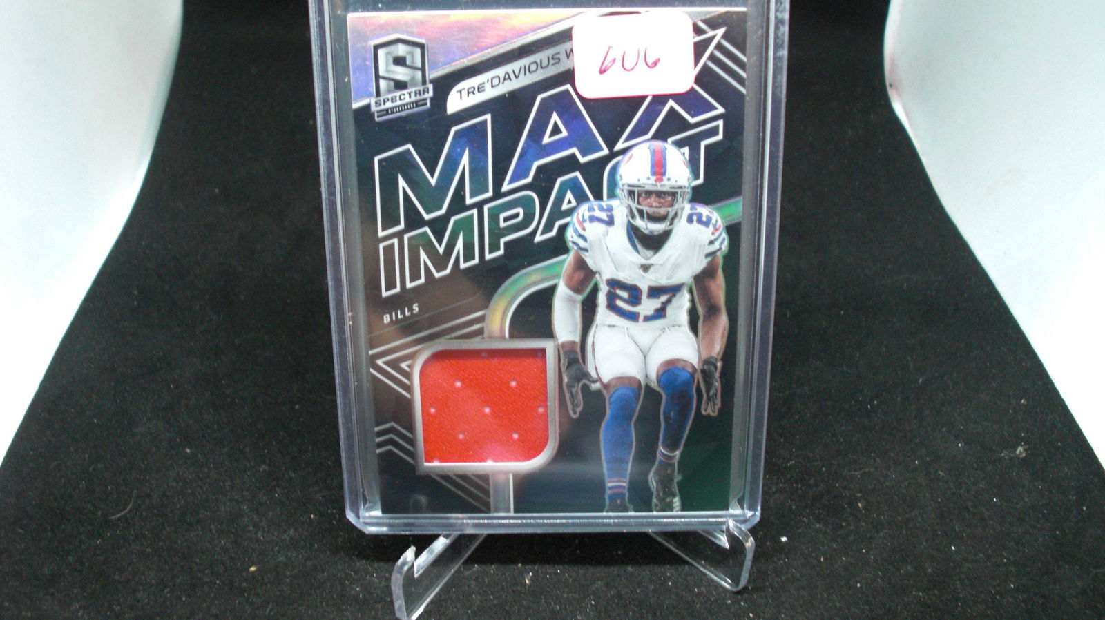 Tre davious white Max impact jersey card 48 of 99 (1 of 1)