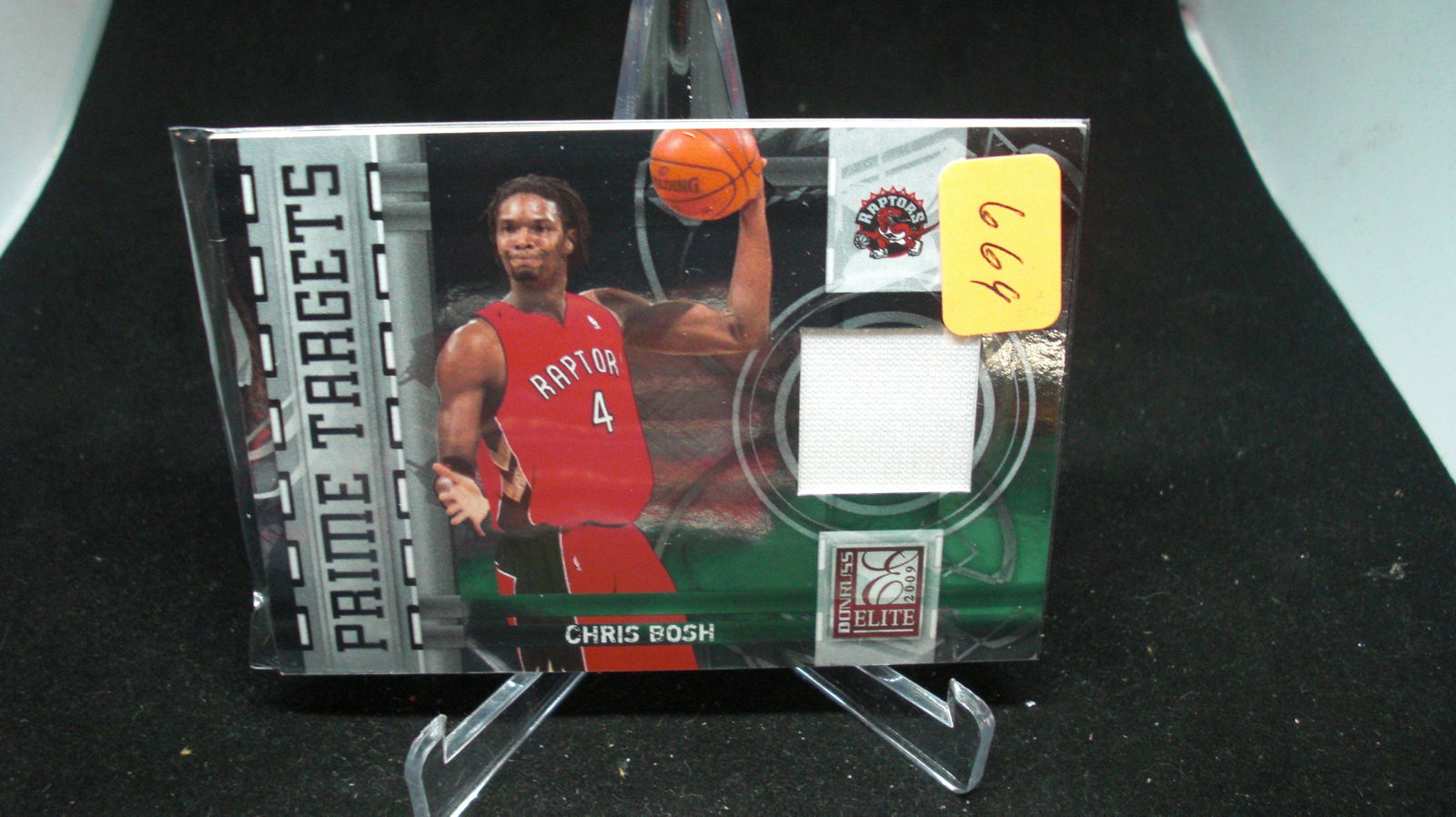 Chris Bosh jersey card (1 of 1)