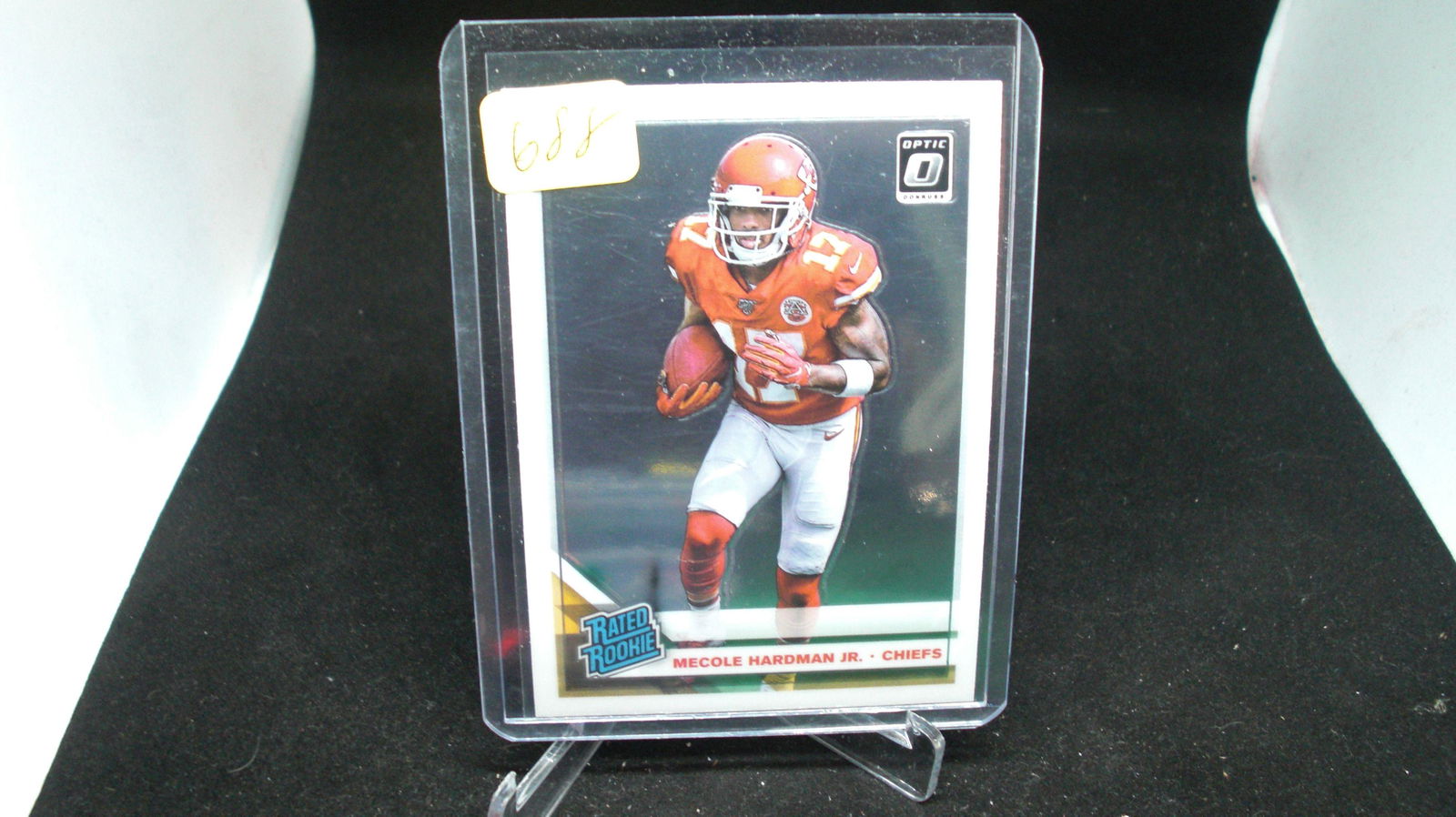 2019 panini optic Mecole Hardman rookie card (1 of 1)