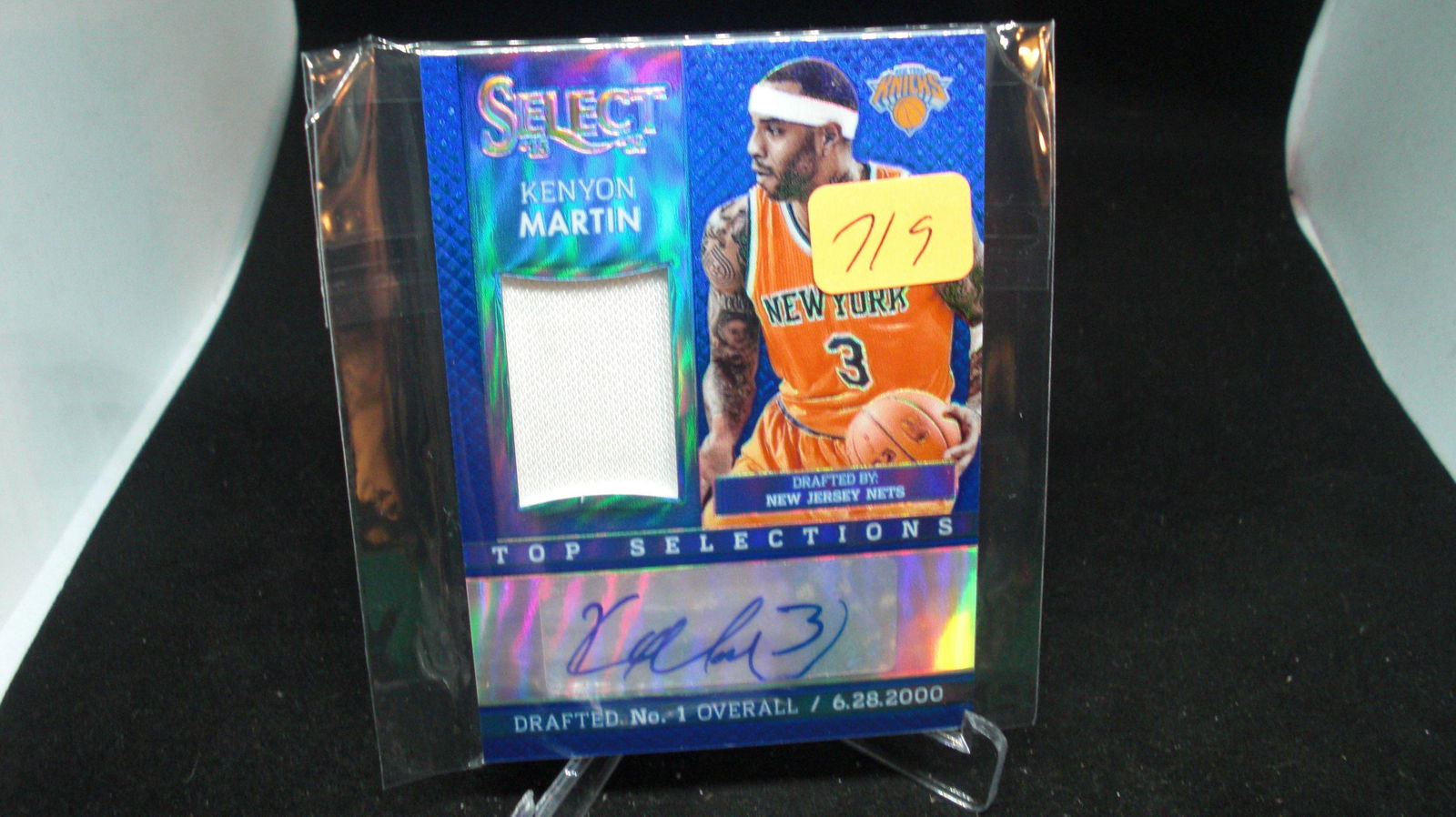 Kenyon Martin top selections jersey auto 12/49 (1 of 1)