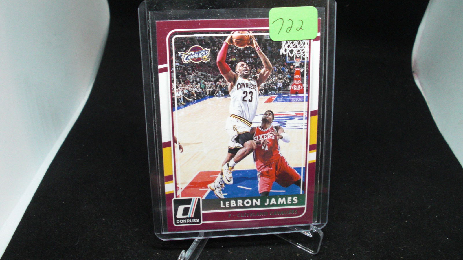 Donruss LeBron James Cavaliers card (1 of 1)
