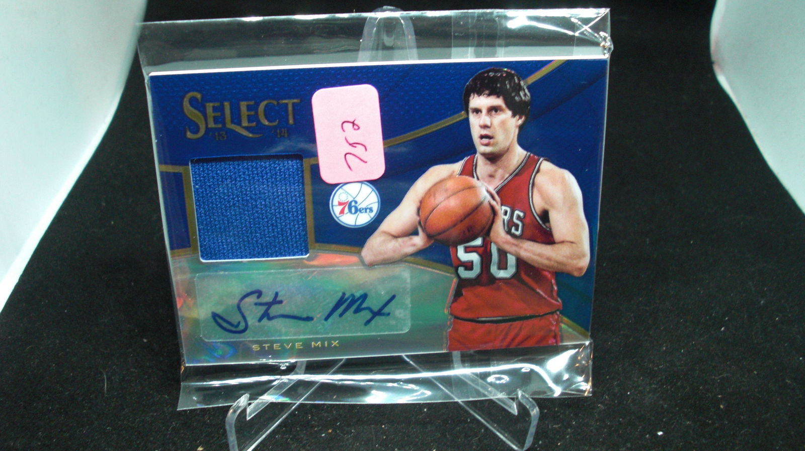 steve mix blue select auto jersey 02/49 (1 of 1)