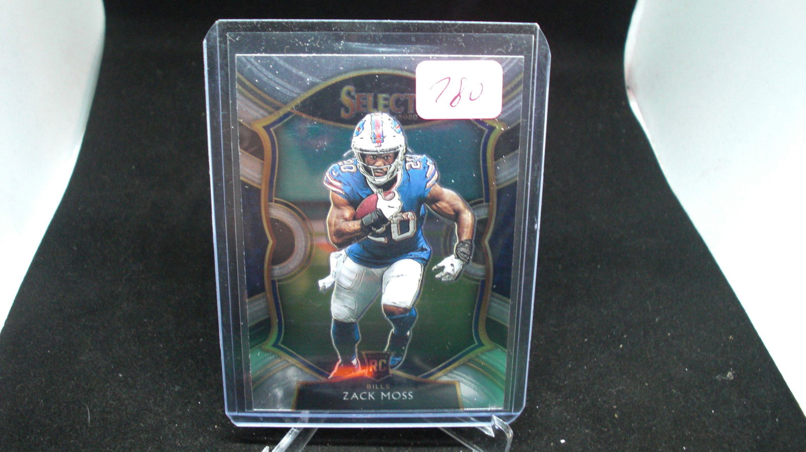 Zach Moss rookie card (1 of 1)