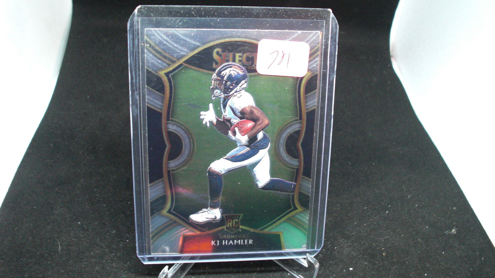 KJ hamler rookie card (1 of 1)