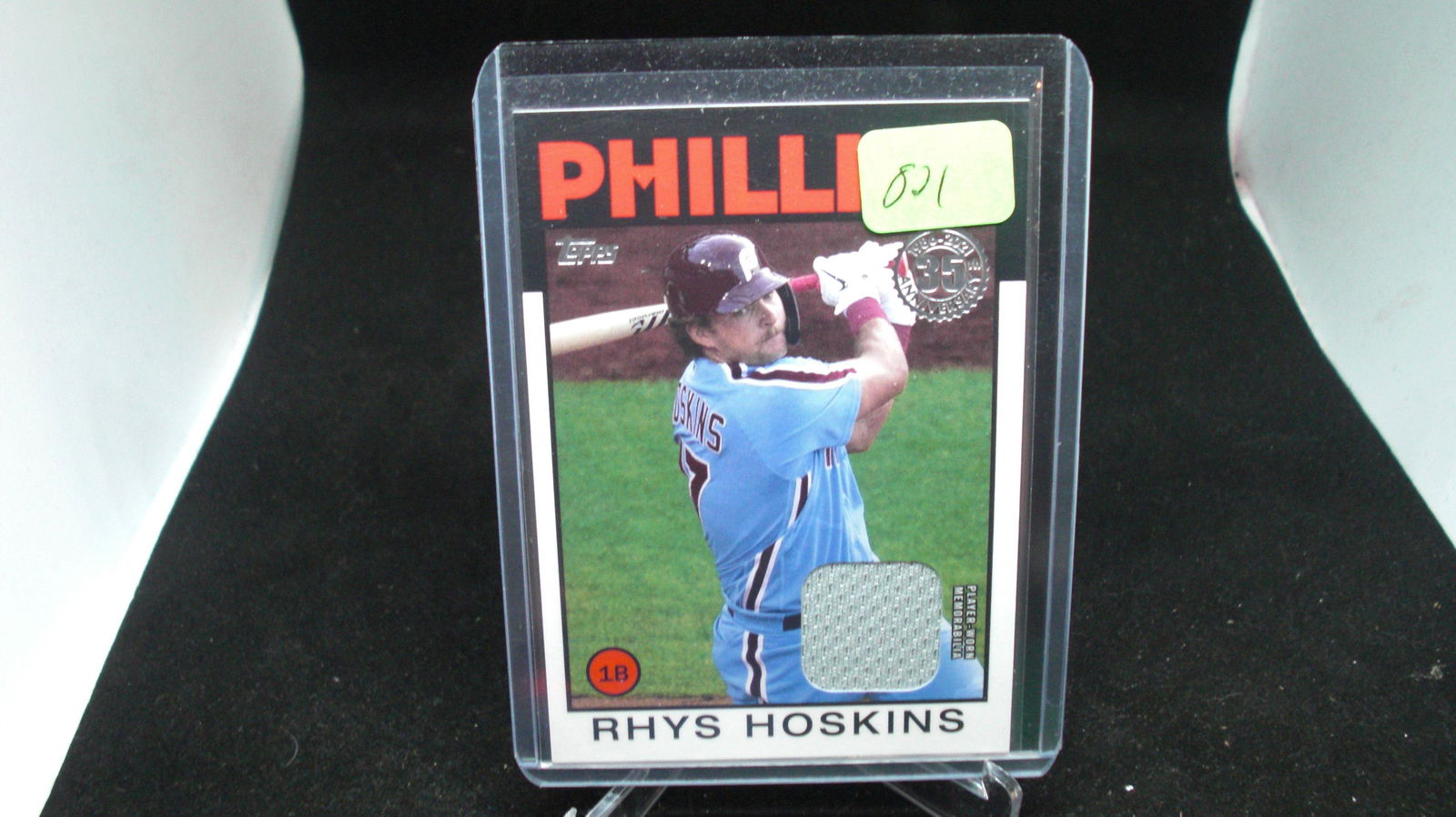Rhys Hoskins jersey card (1 of 1)