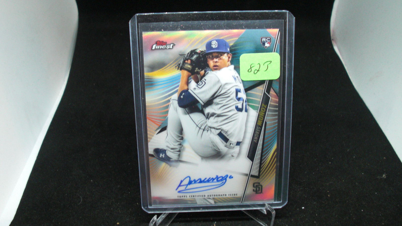 Topps finest Andres Munoz rookie auto (1 of 1)
