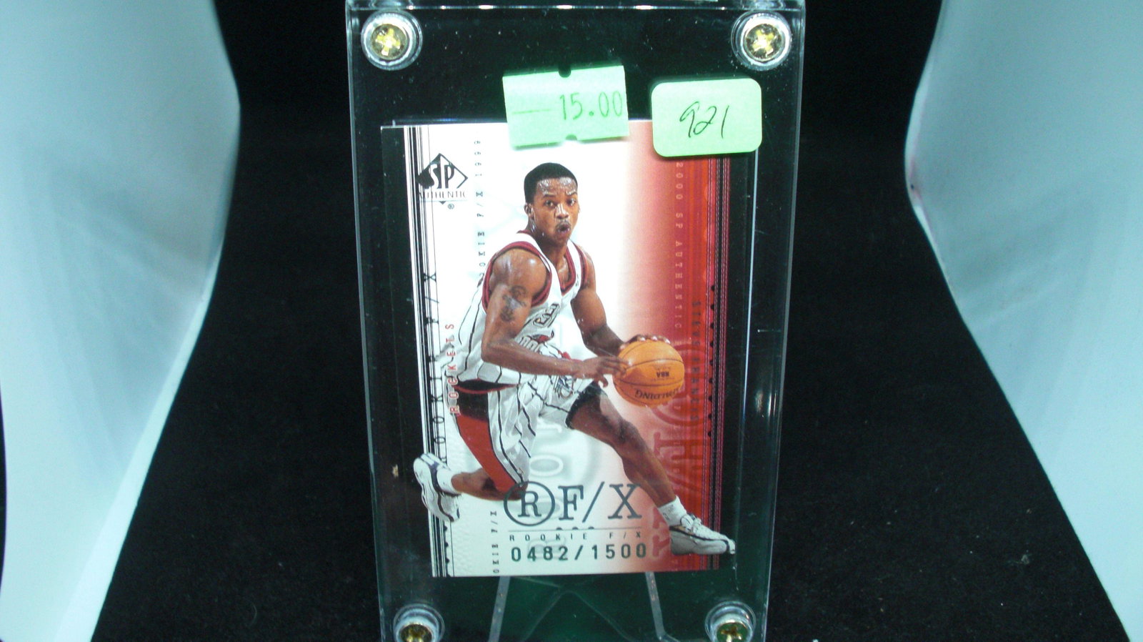 steve francisis rookie fx 0482/1500: in top loader