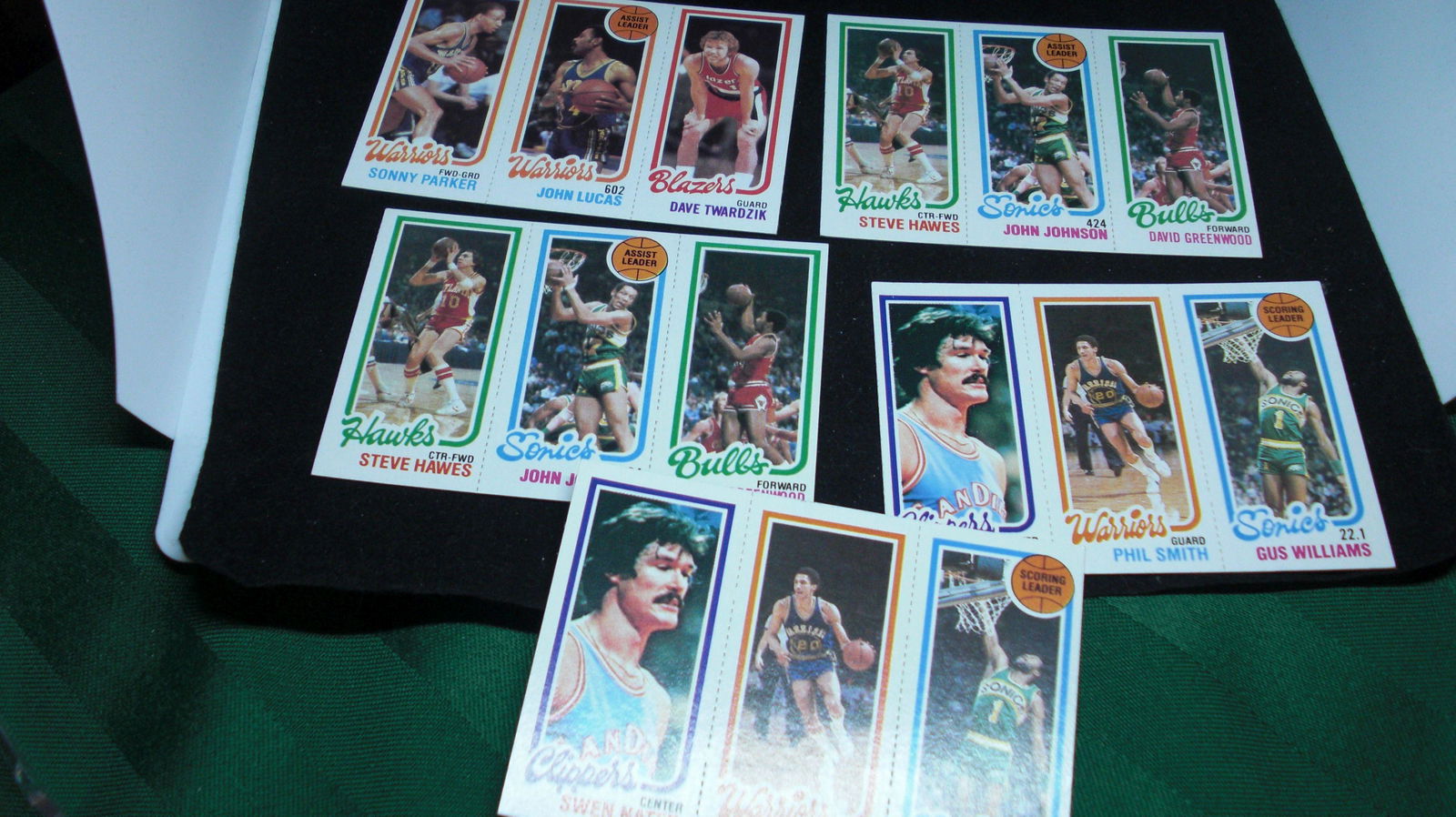 1980-81 topps basketball cards: with john lucas and phil smith