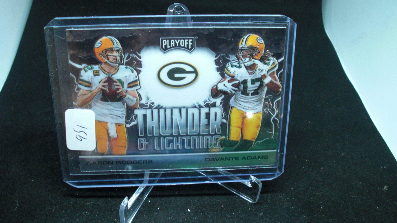 Aaron Rodgers Thunder and lightning: in top loader