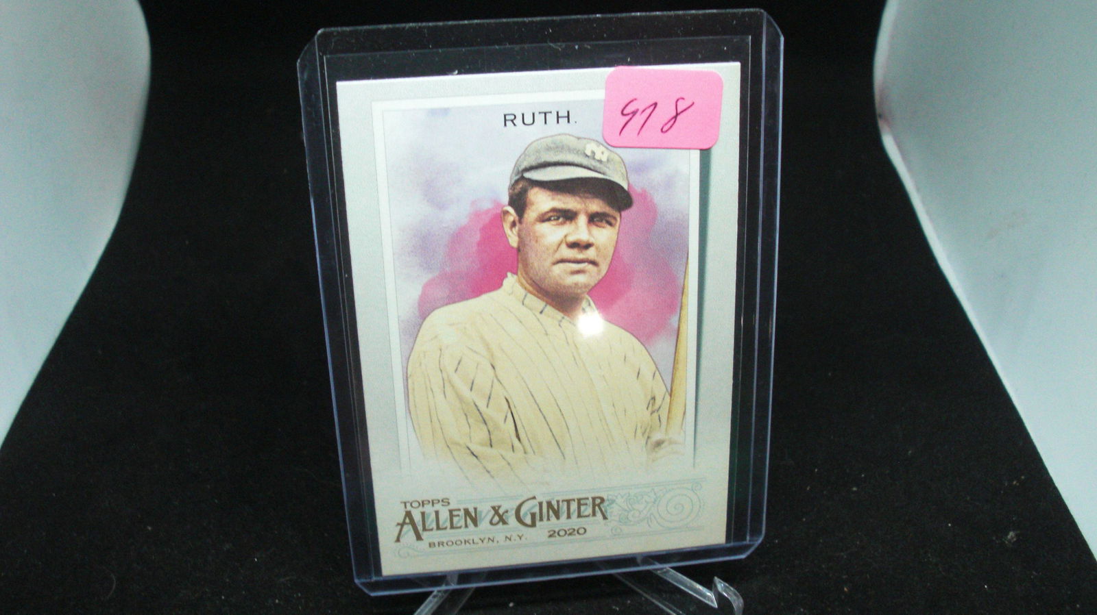 Babe Ruth 2020 Allen and ginter: in top loader