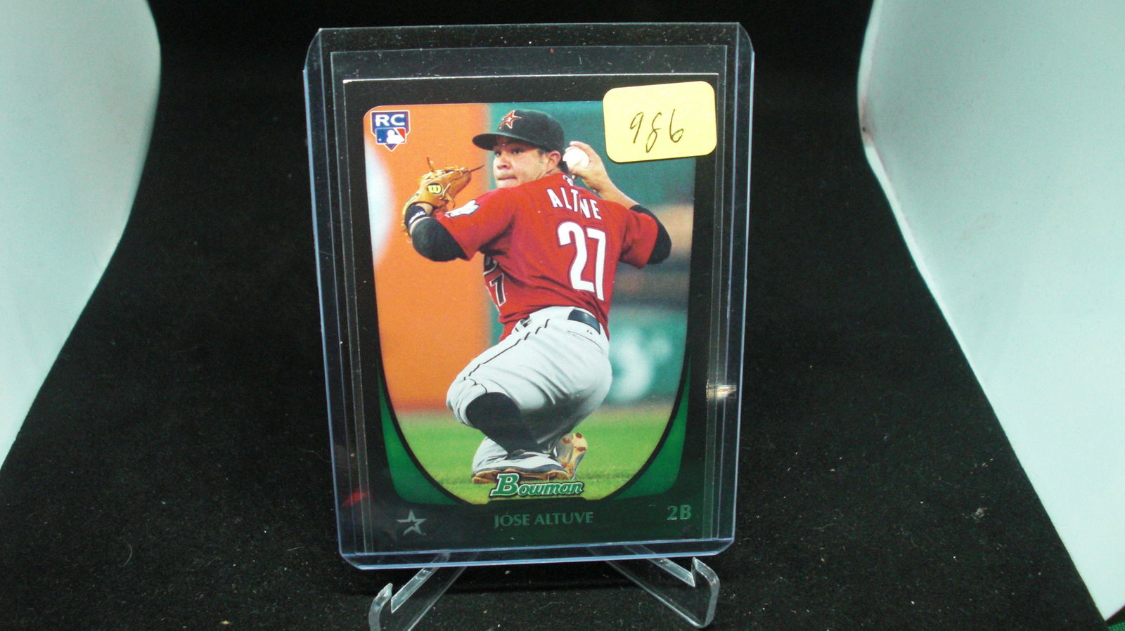 Jose Altuve rookie card (1 of 1)