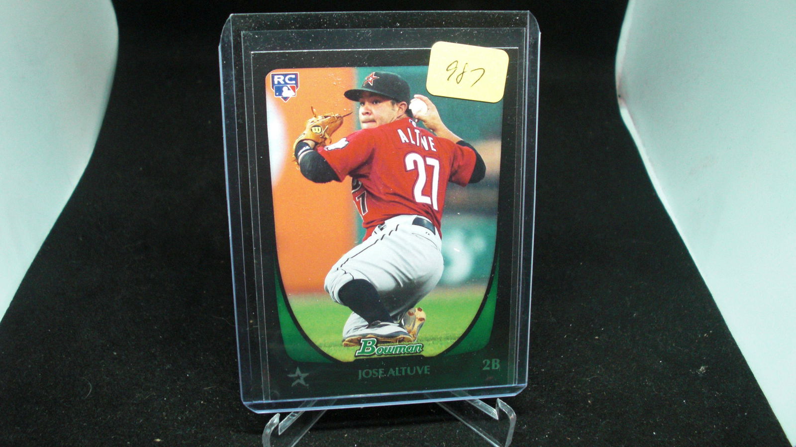 Jose Altuve rookie card (1 of 1)