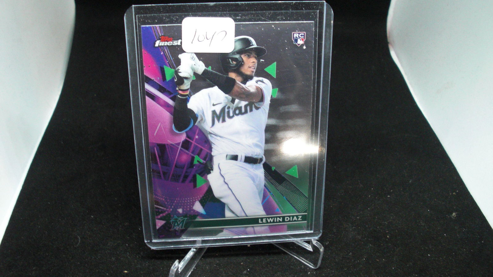 Lewin Diaz rookie card (1 of 1)