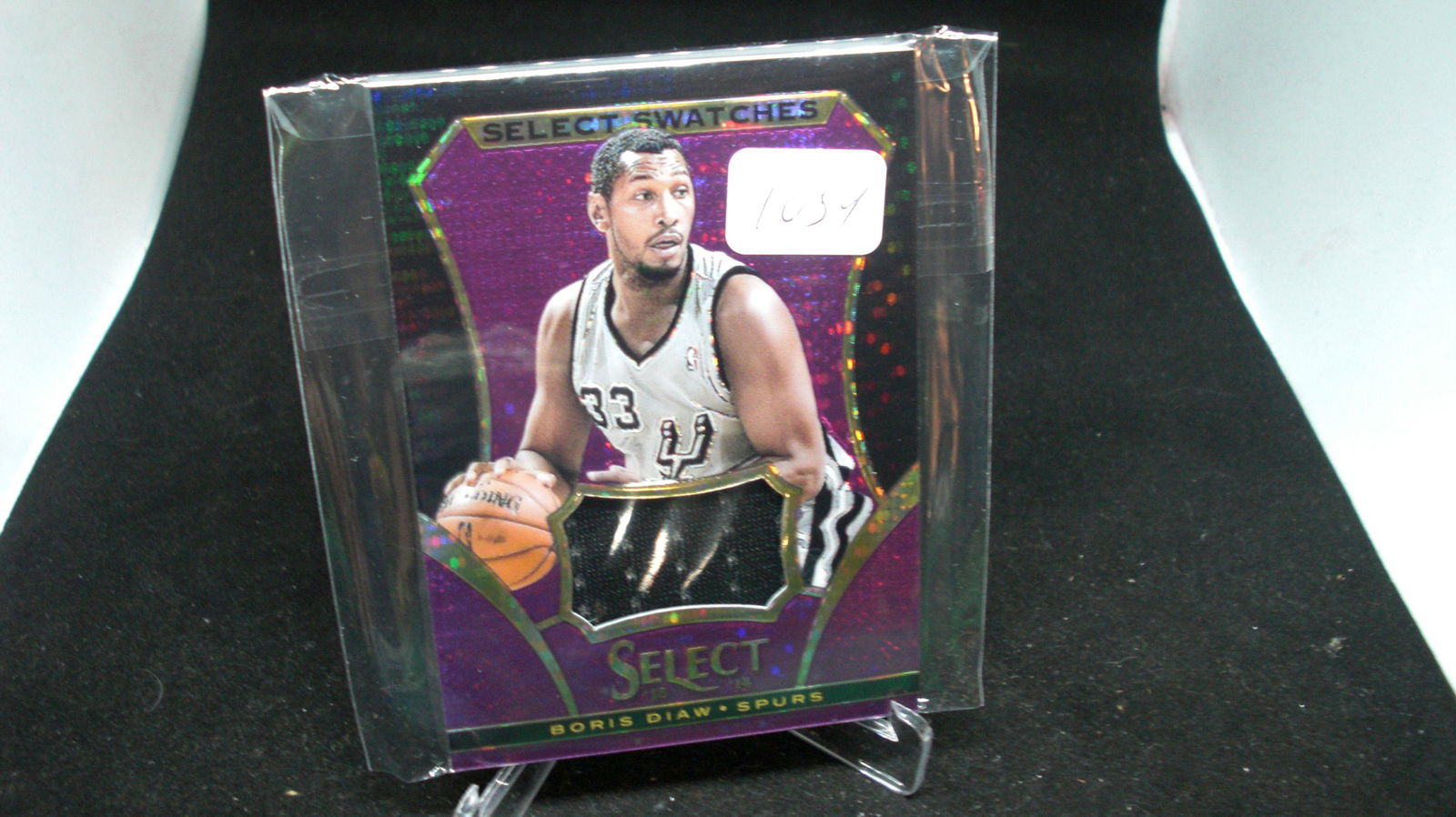 boris diaw purple select jersey card (1 of 1)
