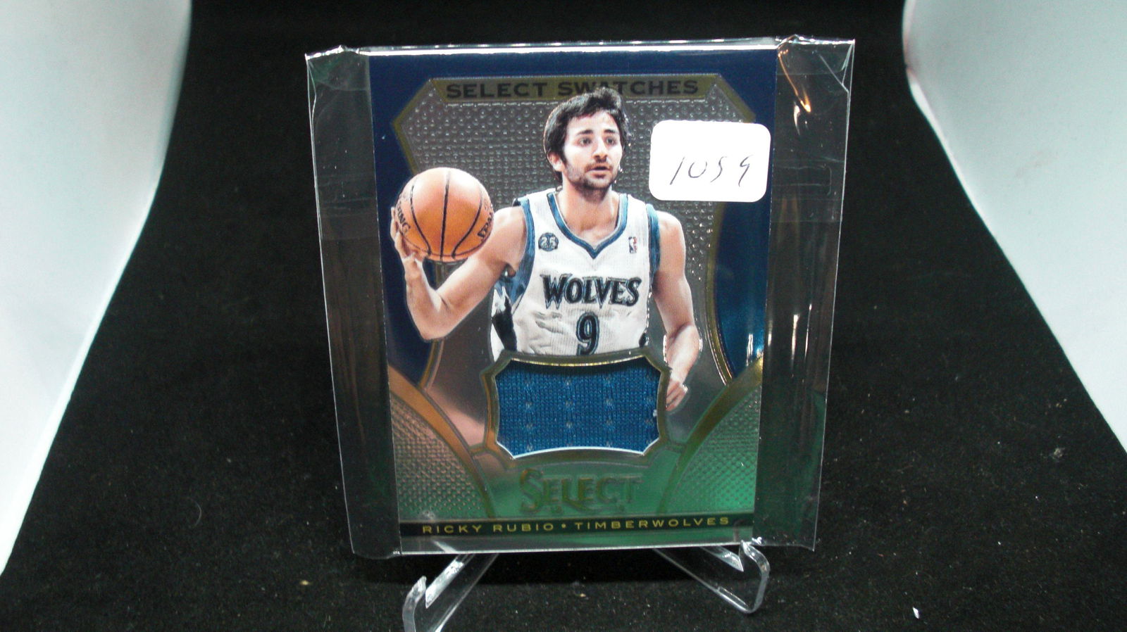ricky rubio select jersey card (1 of 1)