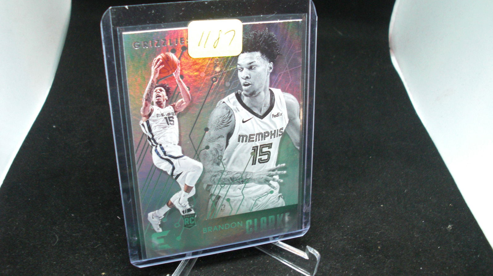 Brandon Clark rookie card (1 of 1)