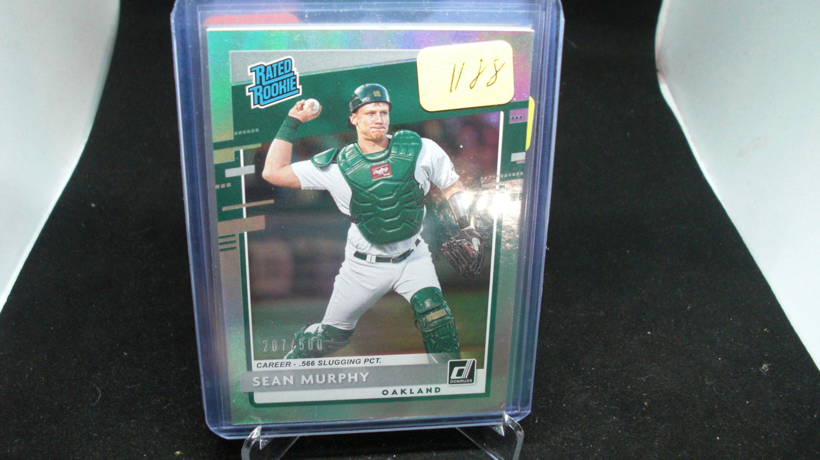 Sean Murphy serial number foil card 207 or 500: in top loader