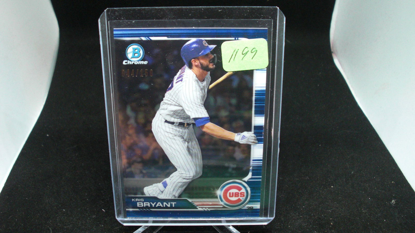 bowman chrome blue kris bryant 044/150 (1 of 1)