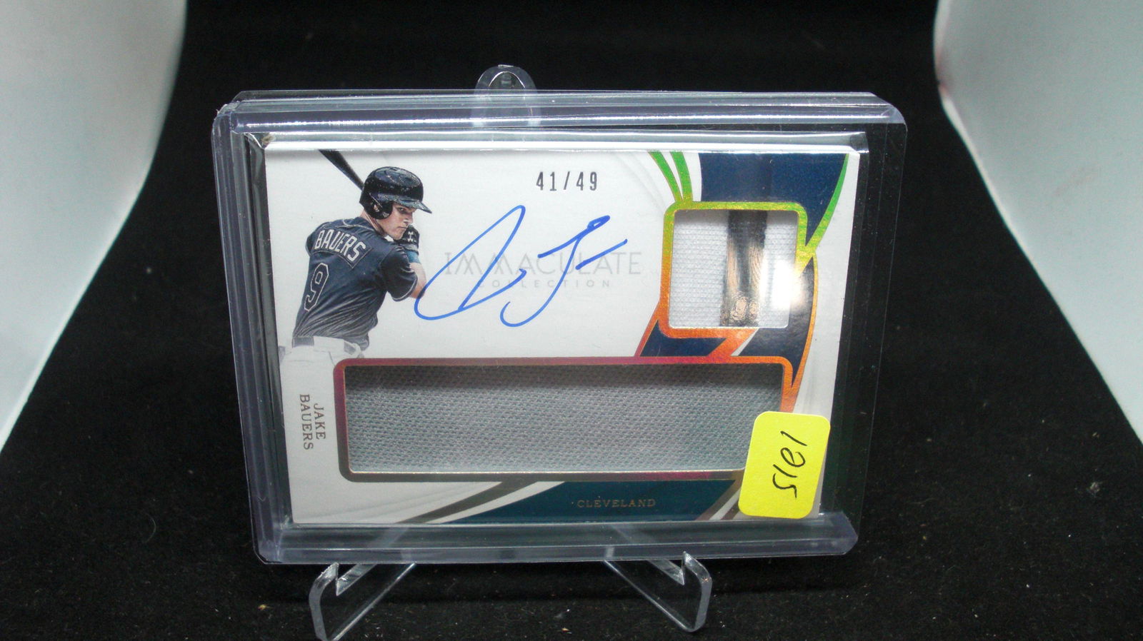 jake bauers patch auto card 41/49 (1 of 1)
