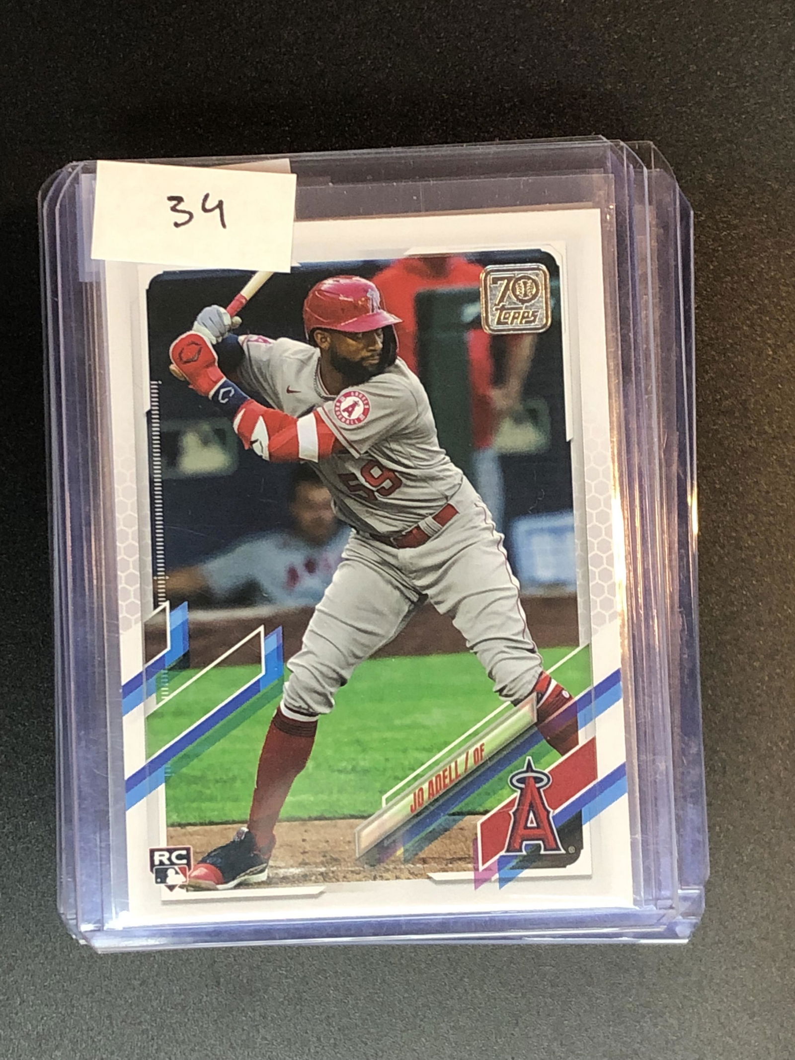 Jo Adell topps rookie (1 of 1)