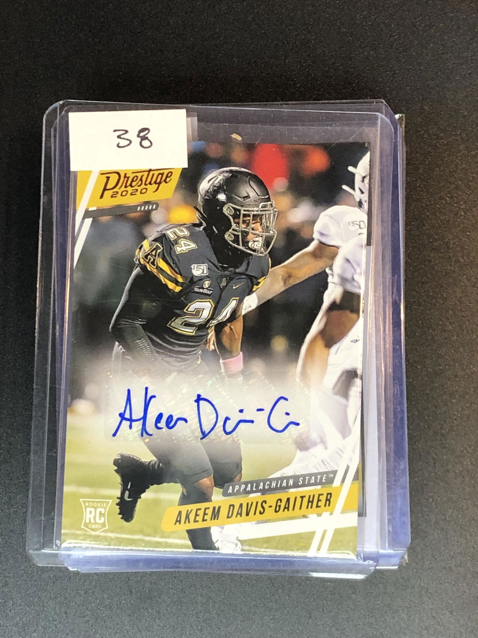 Akeem Davis-Gaither panini prestige rookie auto (1 of 1)