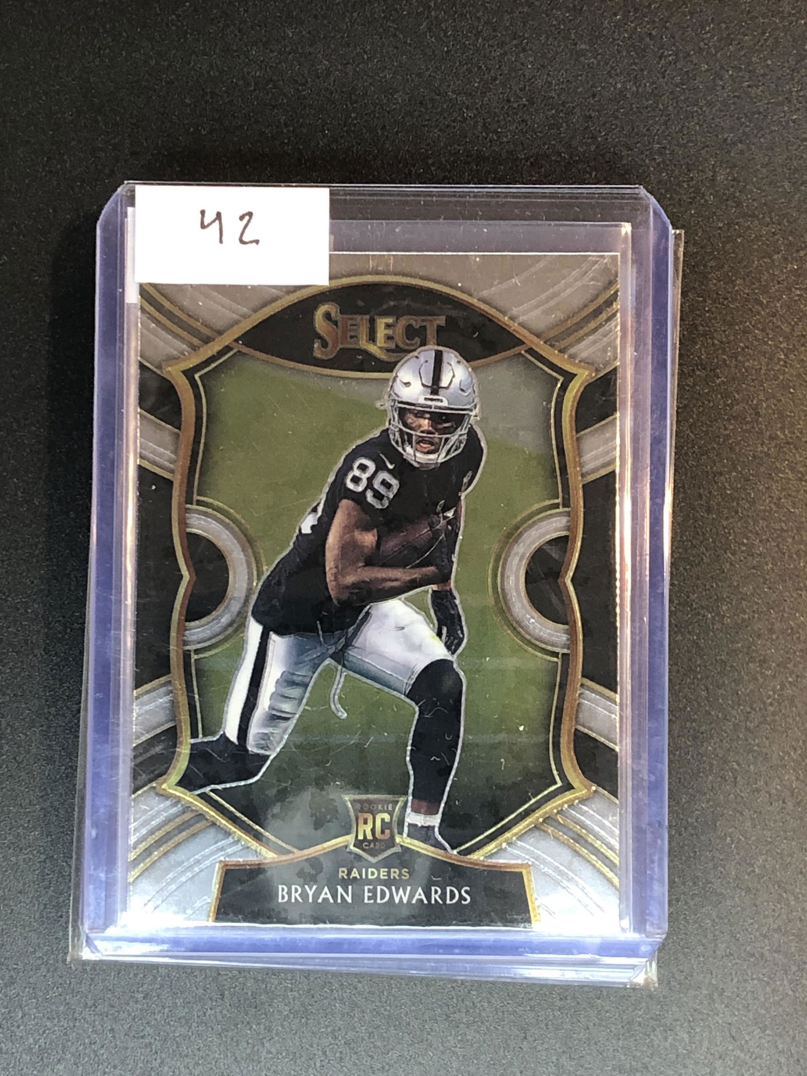 Bryan Edwards panini select rookie (1 of 1)