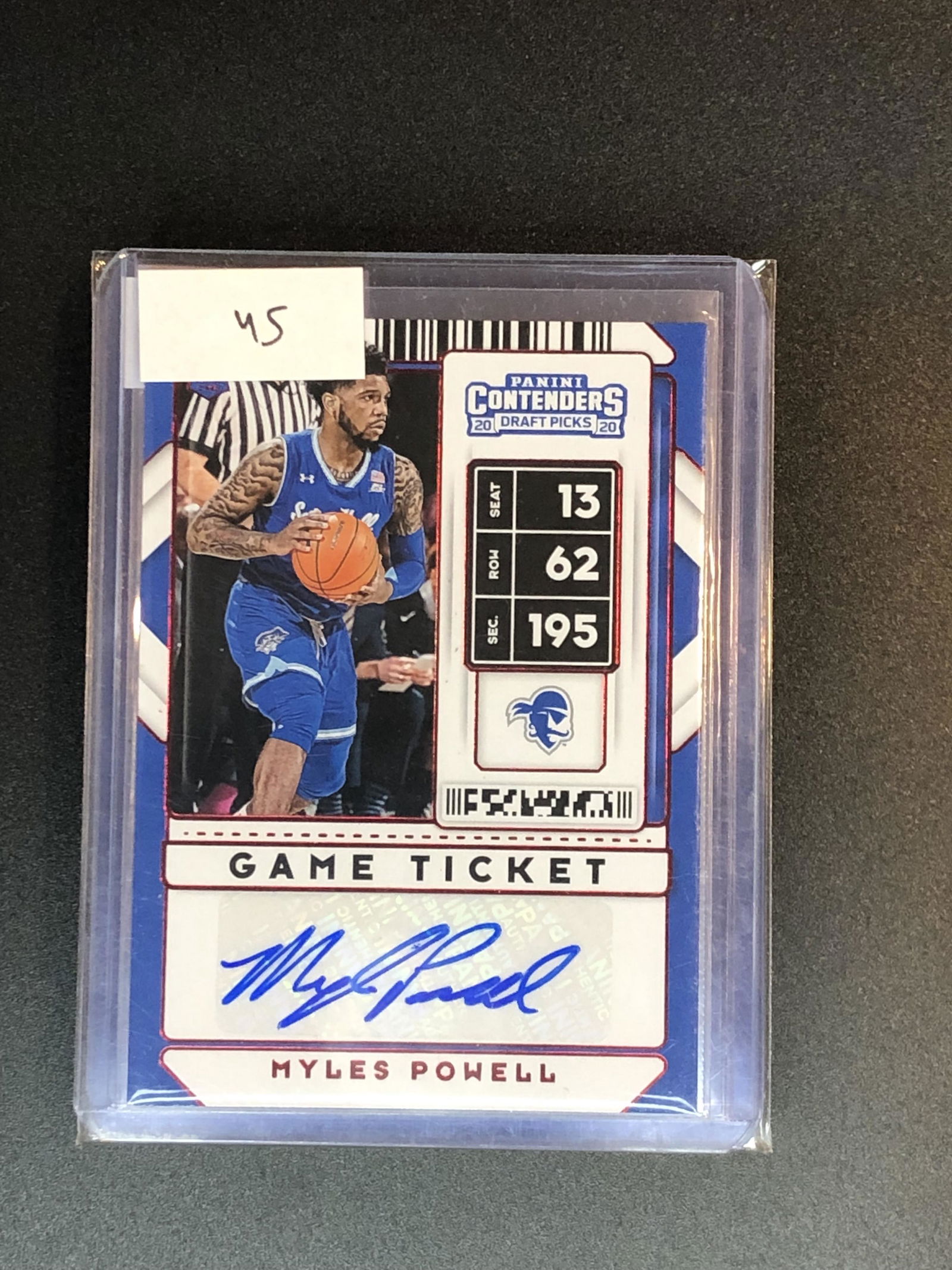 Myles Powell panini contenders auto (1 of 1)