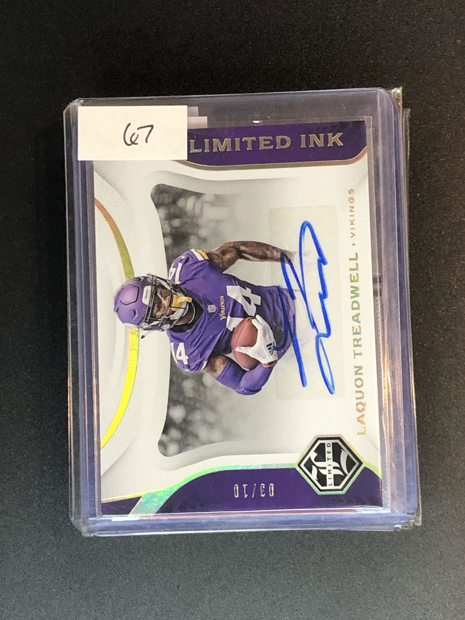 Laquon Treadwell limited panini auto (1 of 1)