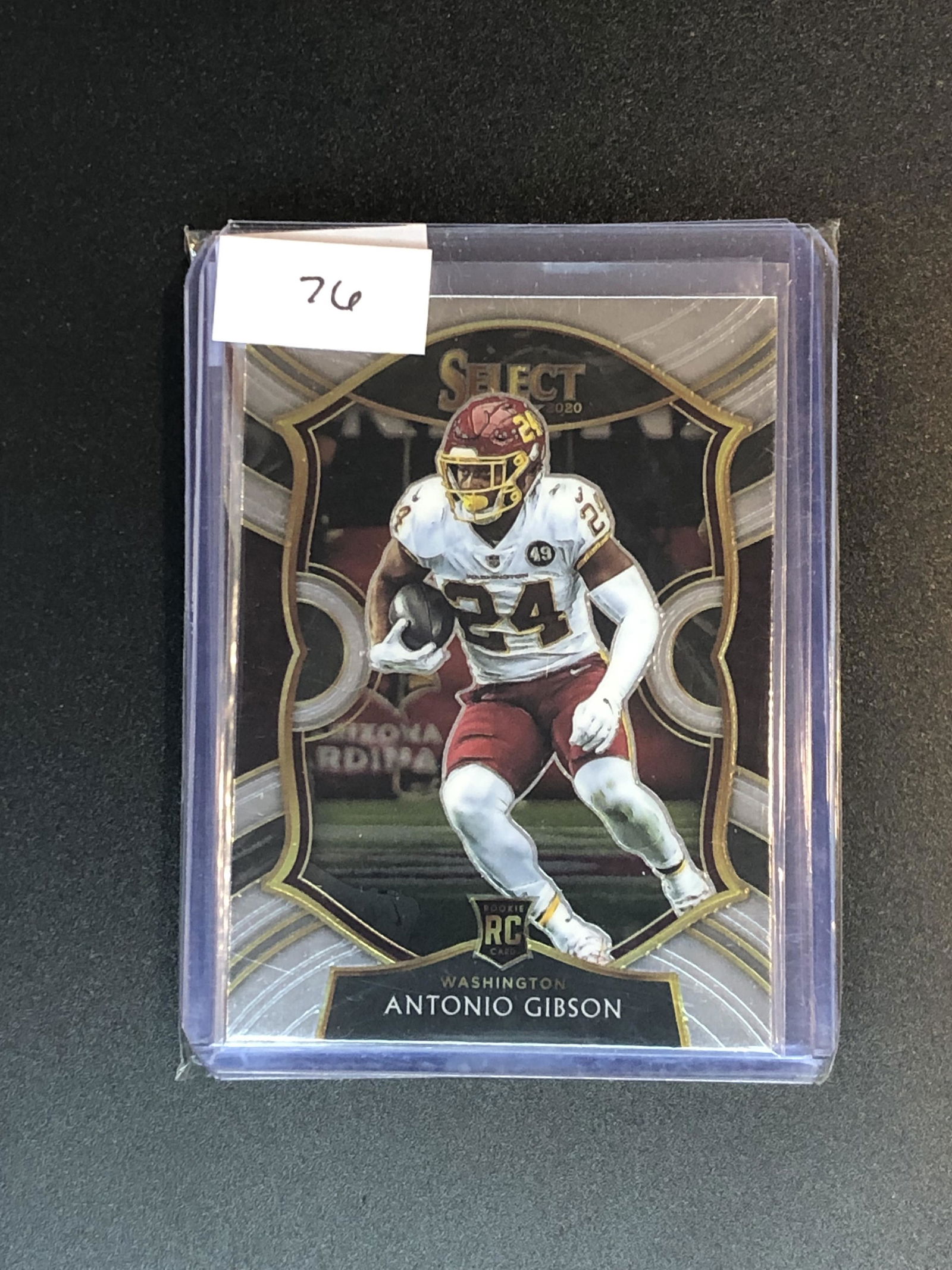 Antonio Gibson panini select rookie (1 of 1)